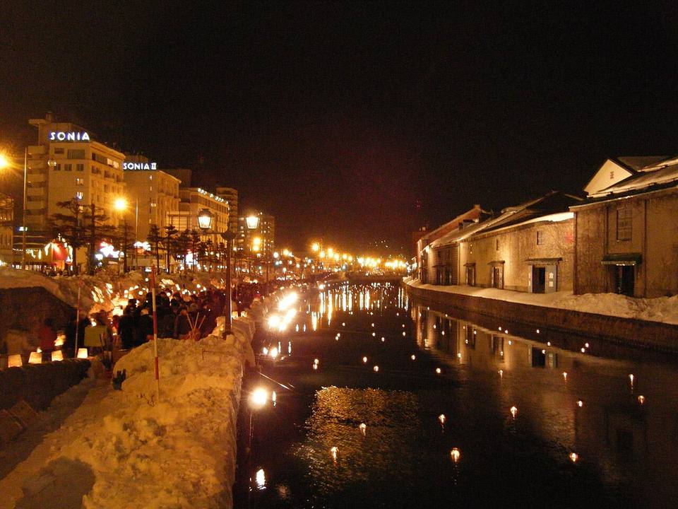 El Camino de las Luces de Nieve de Otaru