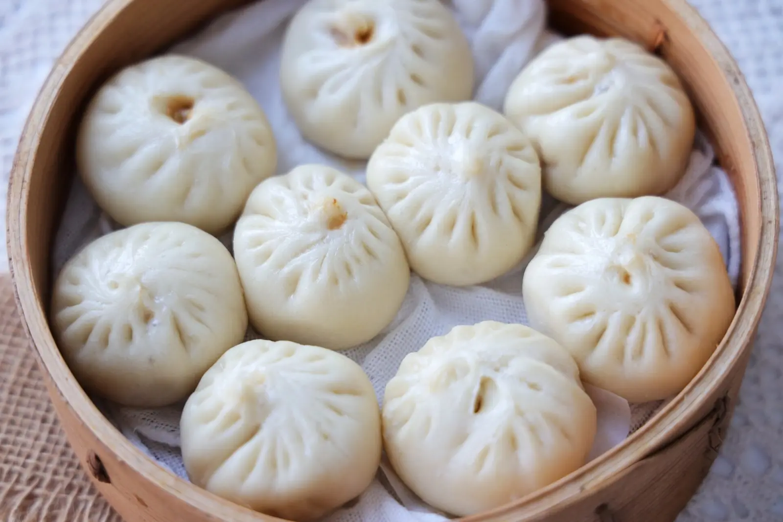 Xiaolongbao para el desayuno (lugar no indicado)