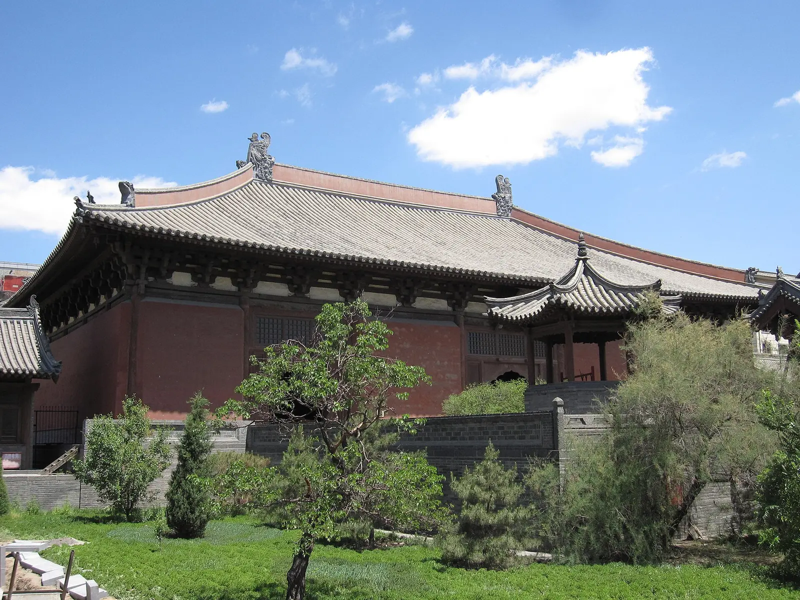 Mahavira Hall of Shanhua Temple, Datong