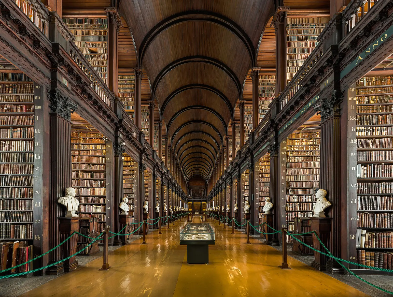 The Long Room of the Old Library, Trinity College