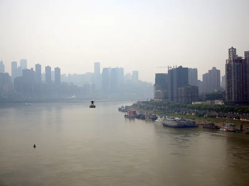Yangtze River Cableway and Jiefangbei