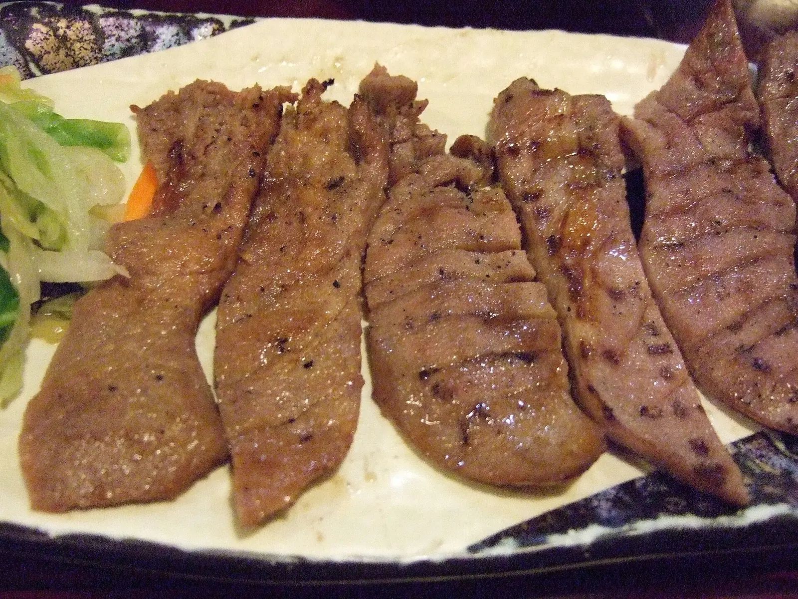仙台的烤牛舌