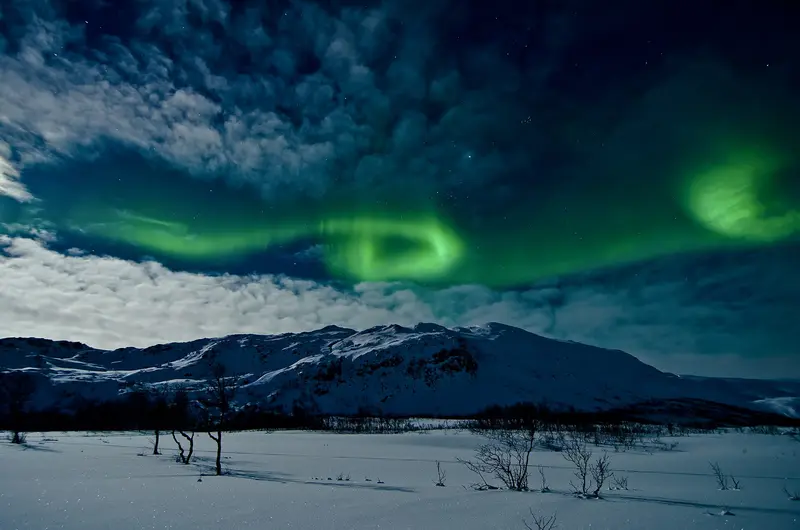 Northern lights over Tromsø