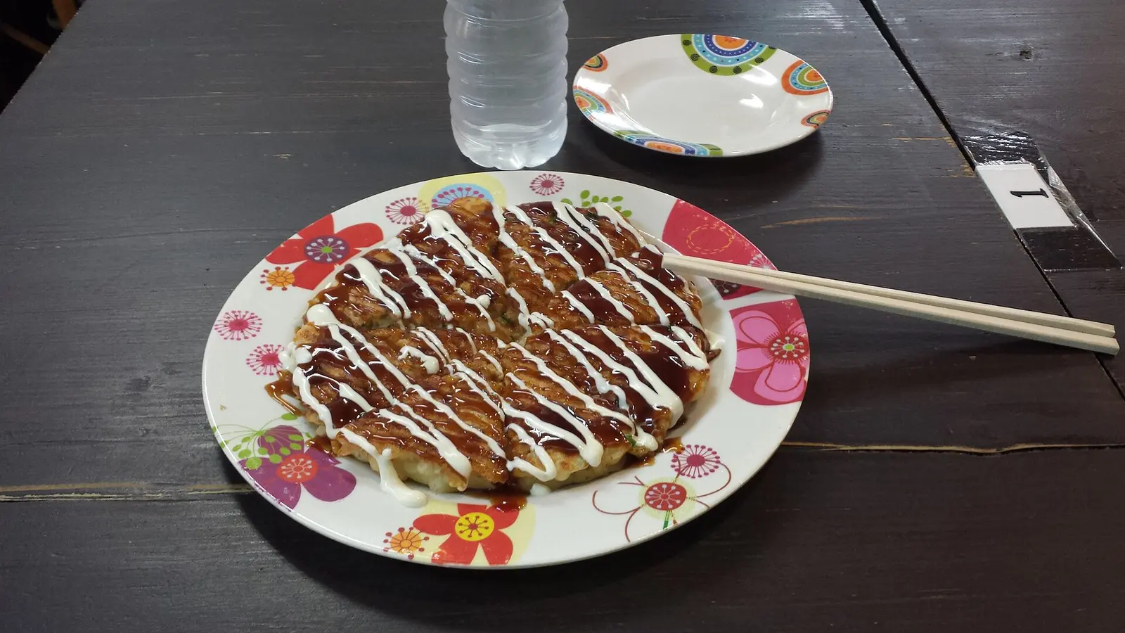 大阪一家餐廳的大阪燒