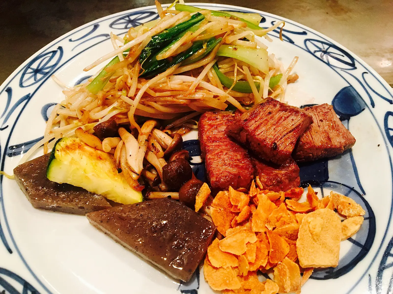 Kobe beef at a Kobe steakhouse