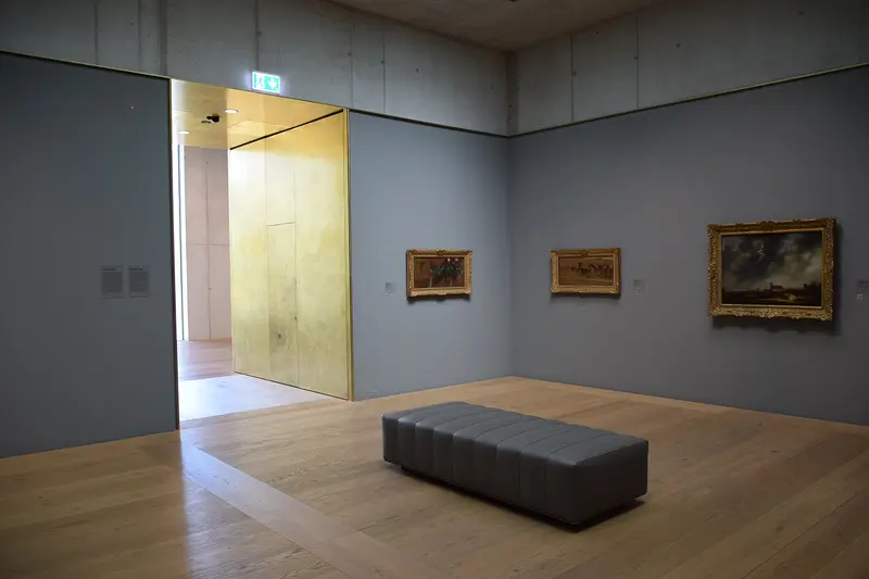 2022年拍攝的蘇黎世美術館建築外觀，非館內當期展覽