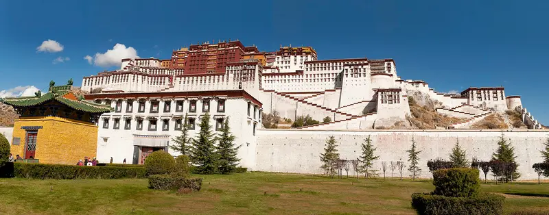 El Palacio Potala y Lhasa