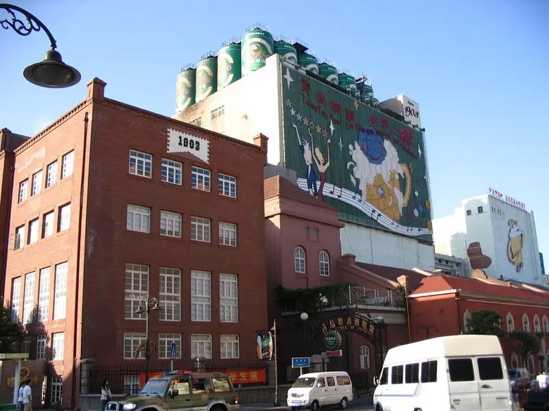 2007年の青島ビール工場の初期の建物