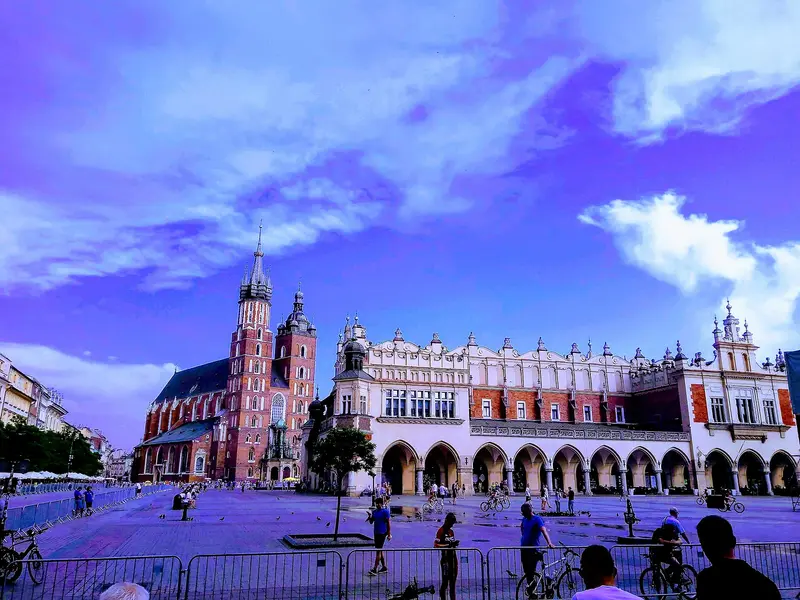La Plaza Mayor de Cracovia