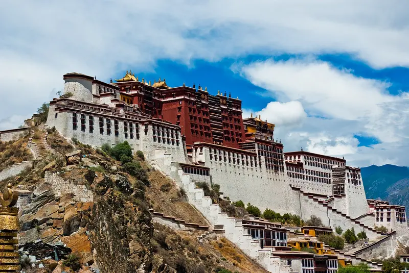 The Potala Palace from afar