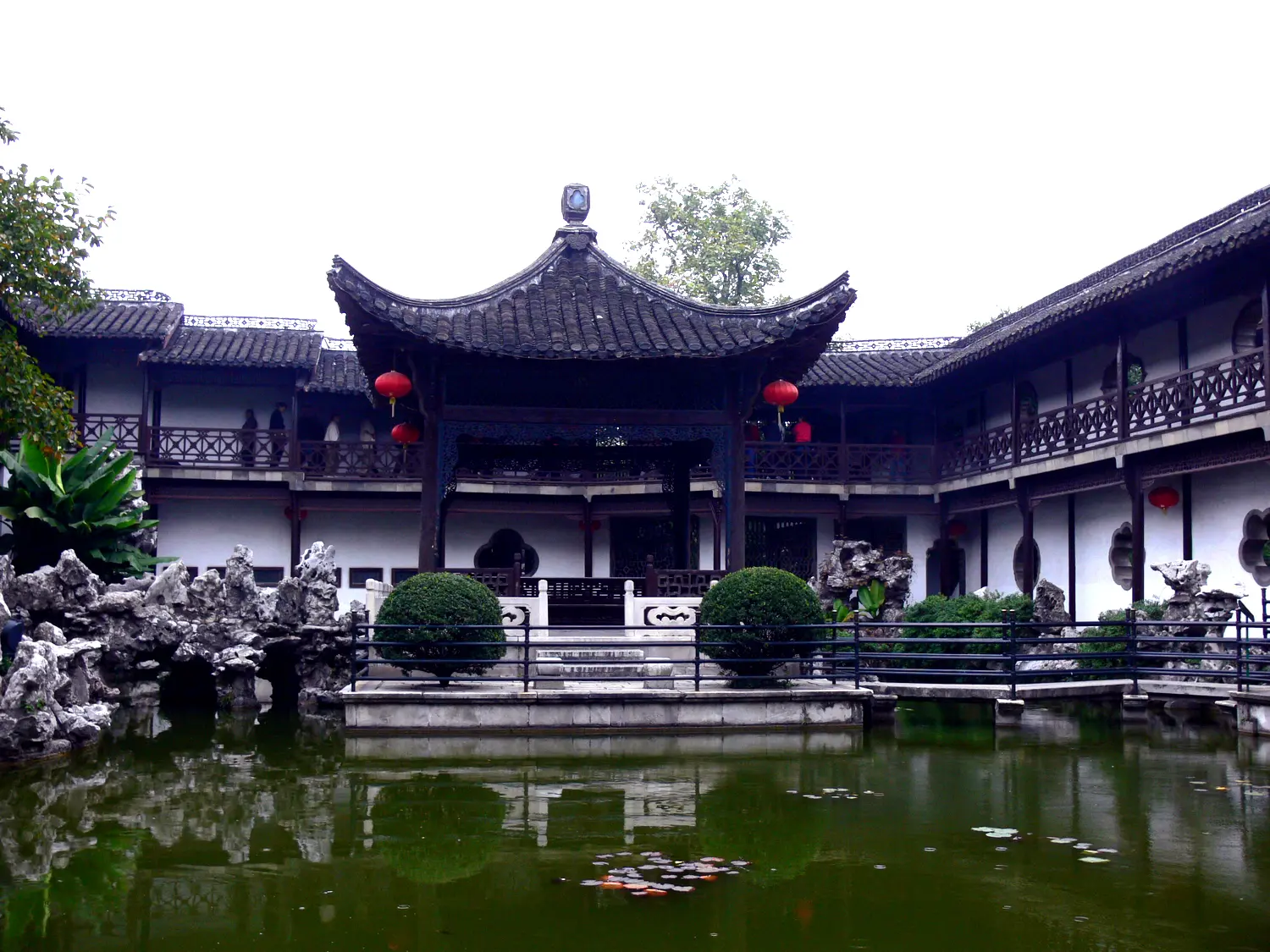 2007年拍摄的扬州何园实景