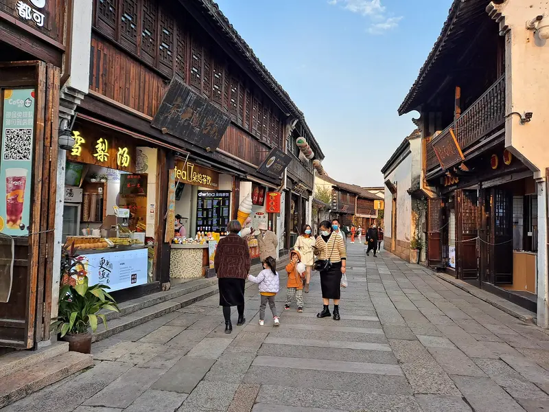 2021年11月的嘉兴月河历史街区